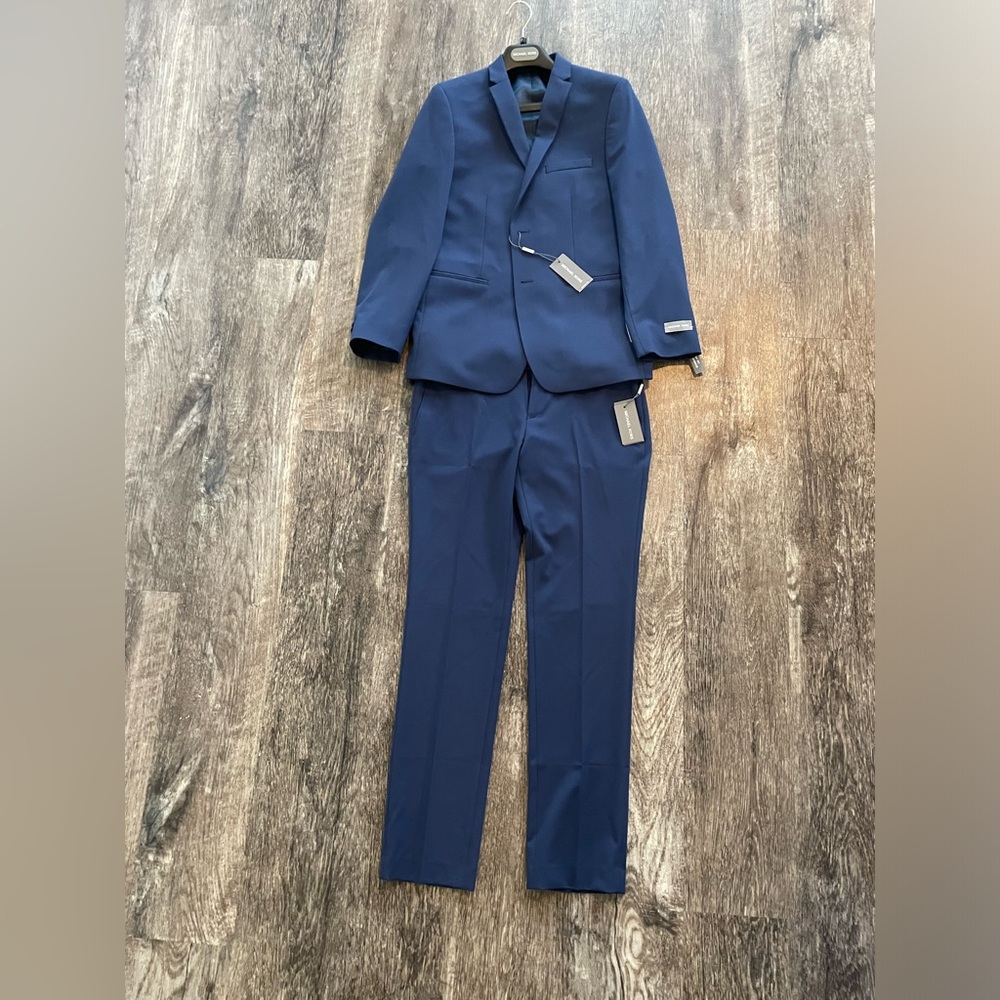 Michael Kors navy blue suit